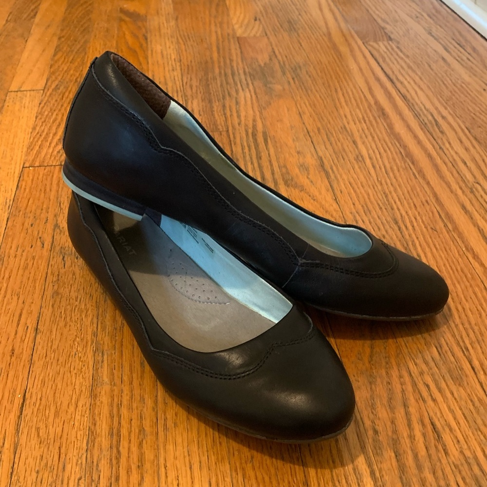 Black ariat flats